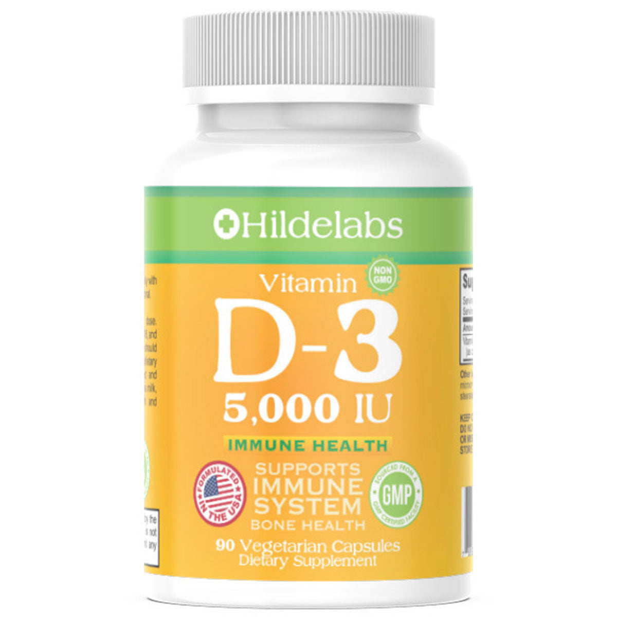 Vitamin D3 5000 IU Veggie Caps 90ct